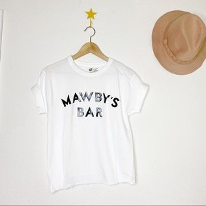 āļøRE/DESIGNED | āļø FLASHDANCE: Mawby's Bar Waitress Tee